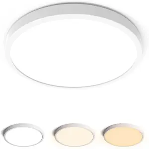 YG 9 in. 18W 3CCT Round LED Flush Mount Ceiling Light YG-9SM18-ETL