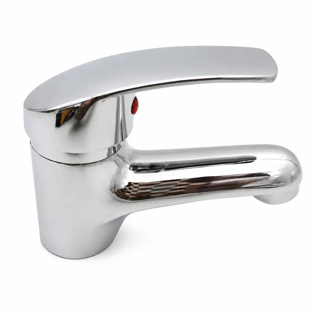 Single Lever Bathroom Basin Faucet Chrome Vanity Mixer Tap